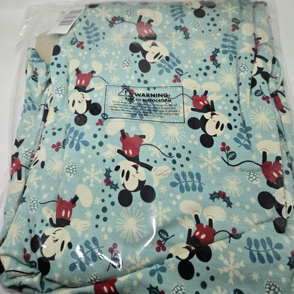 ❄️ Little Sleepies Men’s Mickey’s Wonderland Pajama Pants – Size L | New in Bag - Picture 4 of 4
